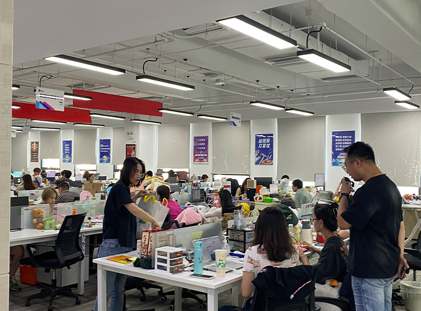 玻璃文化墻，企業(yè)文化墻，電商文化墻制作(圖2)